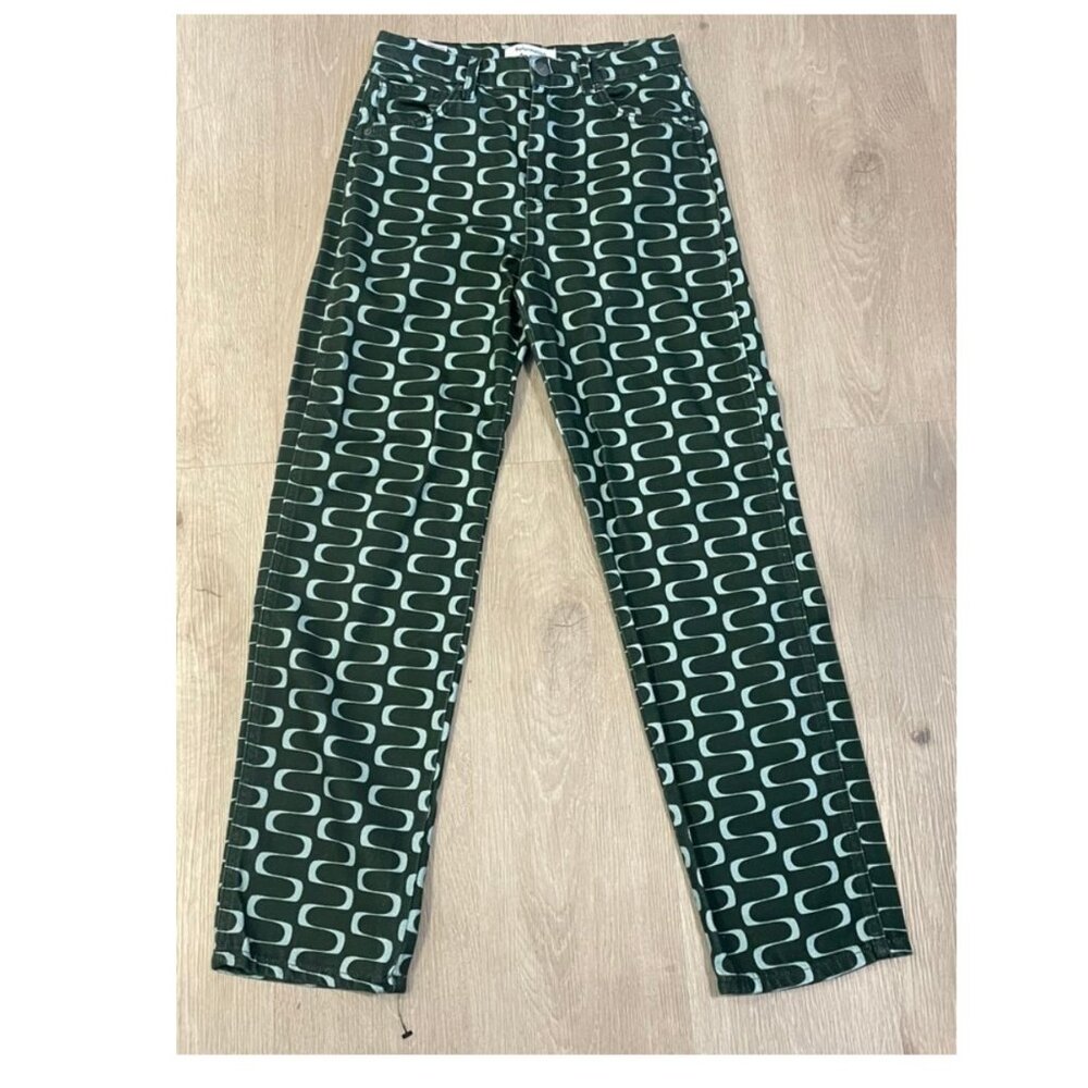 REFORMATION Mod High Rise Straight Jeans